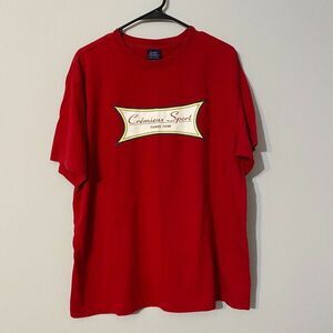 Daniel Cremieux Collection Red T Shirt Mens's Size Large
